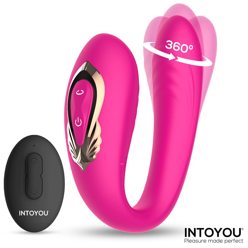Lanty Couples Toy with 360° Oscillation and Remote | Intoyou