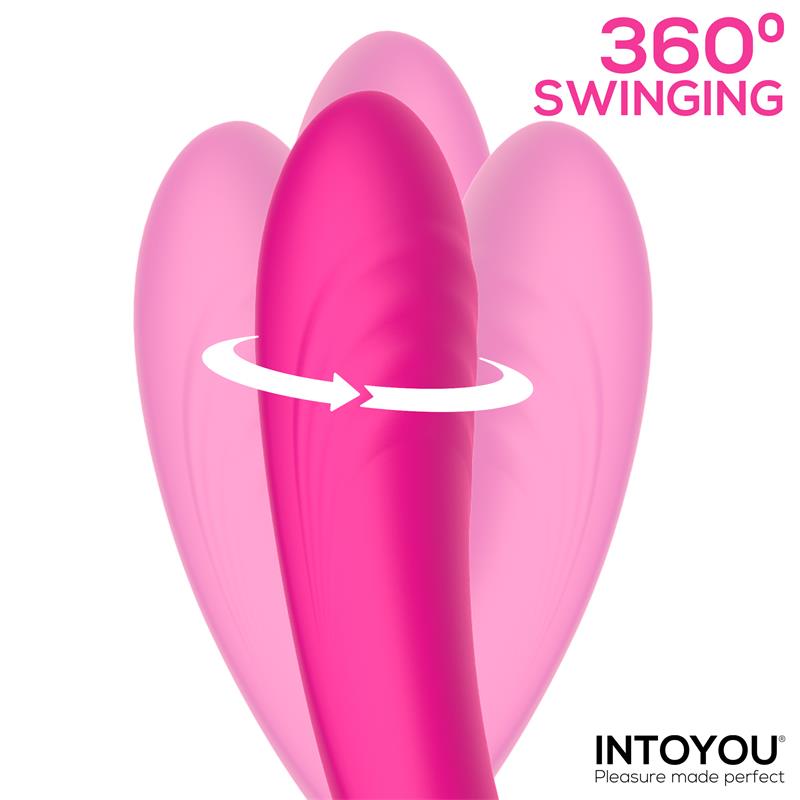 Lanty Couples Toy with 360° Oscillation and Remote | Intoyou