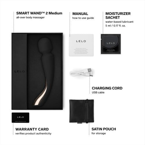 Smart Wand 2 Medium - Black | LELO — Black
