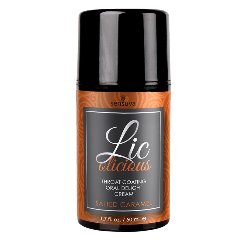Lic-o-licious Oral Delight Cream Salted Caramel 50 ml | Sensuva
