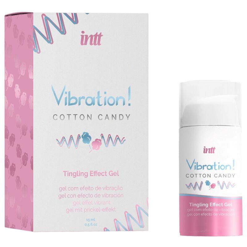 Vibration Cotton Candy 15 ml | INTT