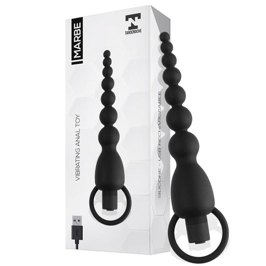 Marbe Anal Chain with Vibration USB Silicone | Tardenoche