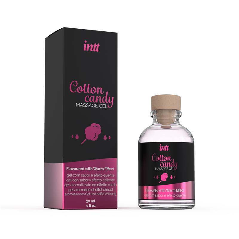 Cotton Candy Warming Massage Gel | INTT