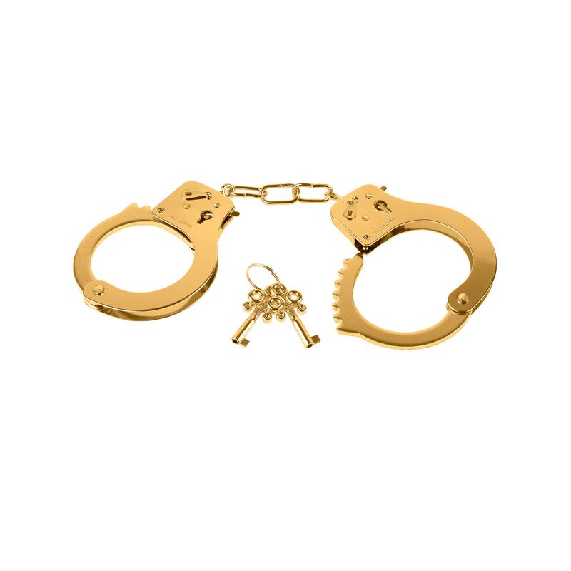 Fantasy Gold Metal Cuffs | Fetish