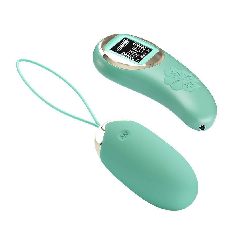 Green Remote Control Vibrating Egg Mine | Pretty Love