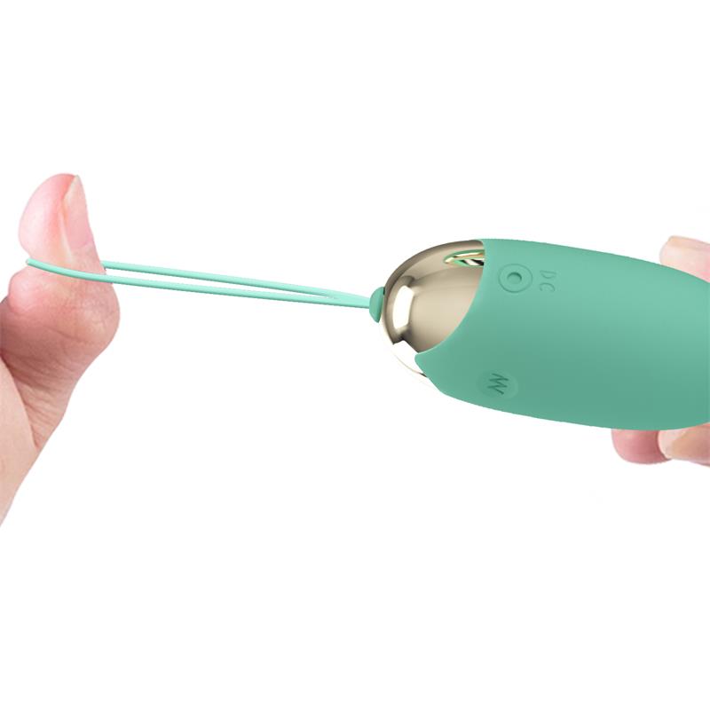 Green Remote Control Vibrating Egg Mine | Pretty Love