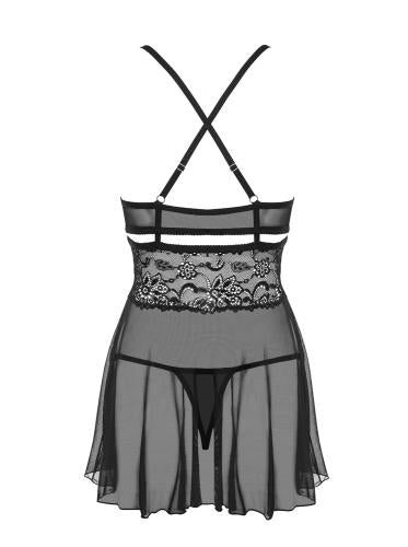 Babydoll Set - Black | Obsessive — Black
