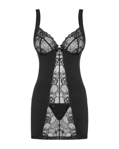 Heartina Negligee | Obsessive — Black