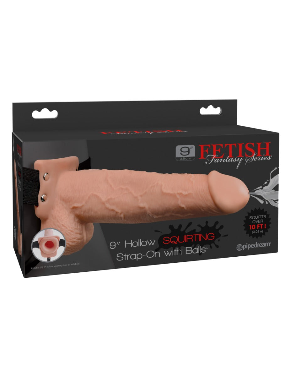 Hollow Squirting Strap - On 22 cm