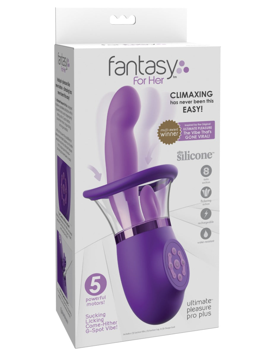 Fantasy For Her - Ultimate Pleasure Pro Plus - Purple