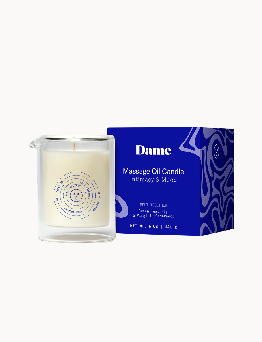 Products – Massage Oil Candle – Melt Together | Dame
