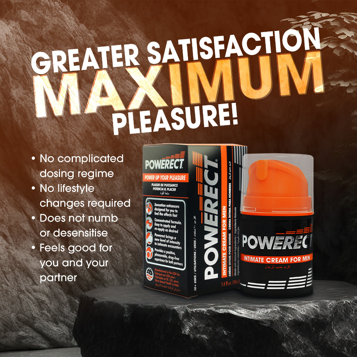 Cream 48ml Pump | Powerect