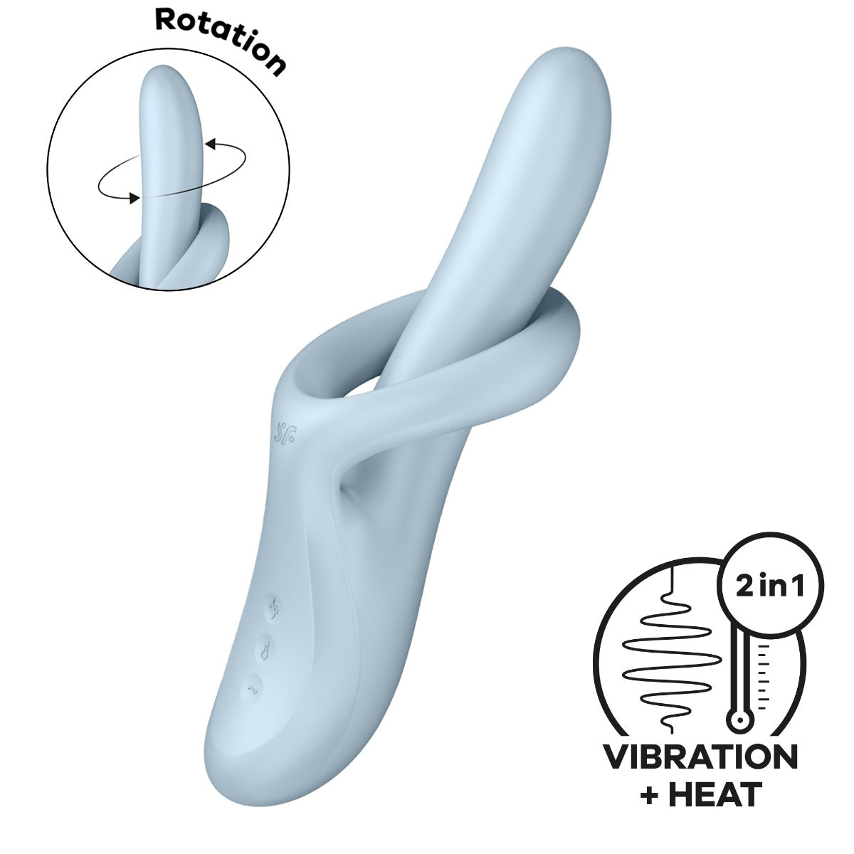 Heat Flex 4 Heat Effect Vibrator 12 Vibrations | Satisfyer