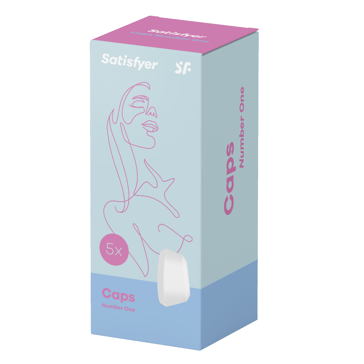 1 Next Generation Silicone Suction Head 5 Pack | Satisfyer