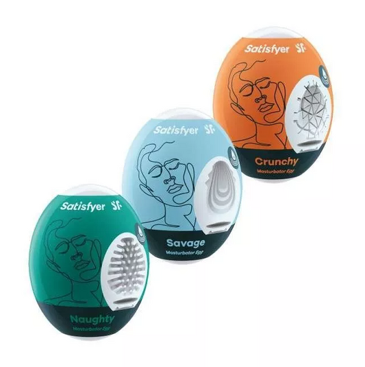 Satisfyer 3er Set Naughty Savage Crunchy Assorted | Nan