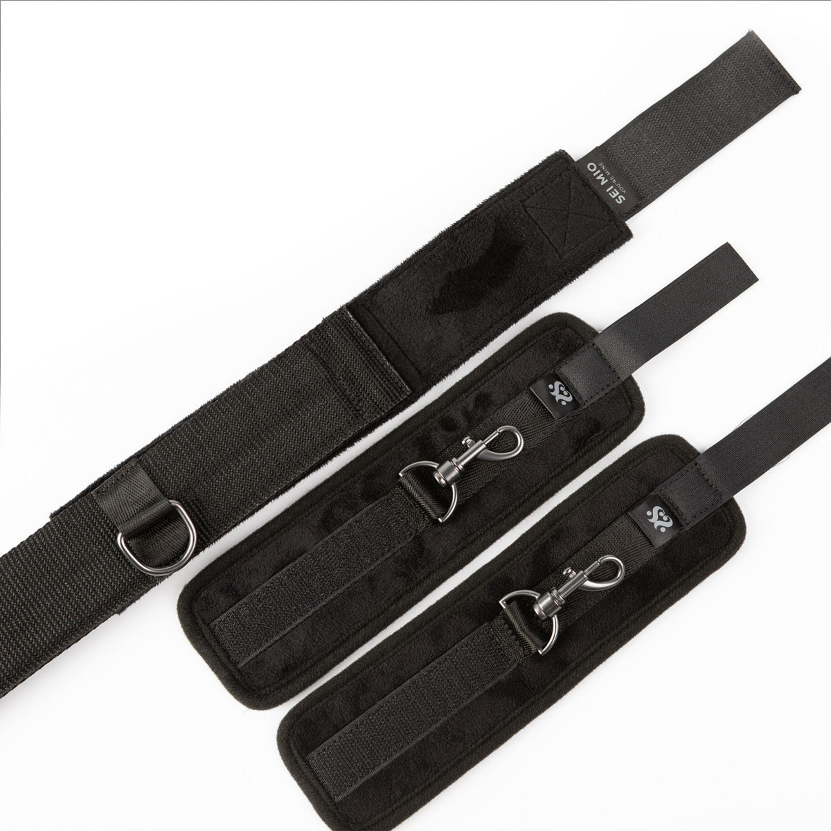 Spread the Love Ankle Spreader Bar with Wrist Cuffs | Sei Mio