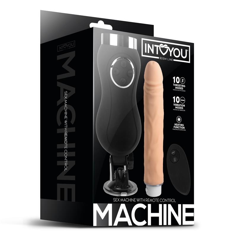 Thrusting Sex Machine with Heat and Remote | Intoyou