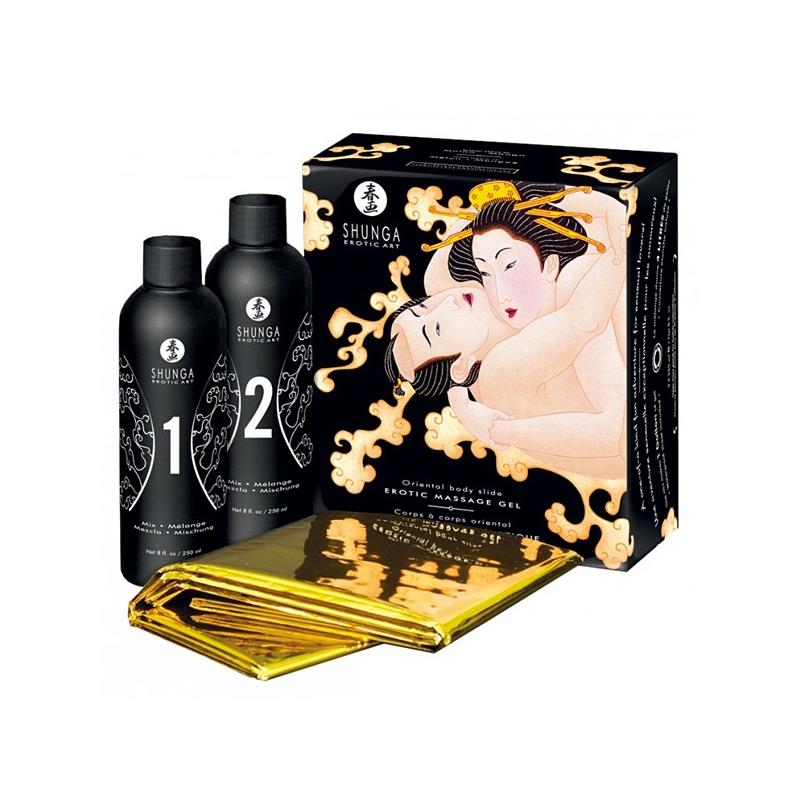 Massage Gel Strawberry & Champagne | Shunga