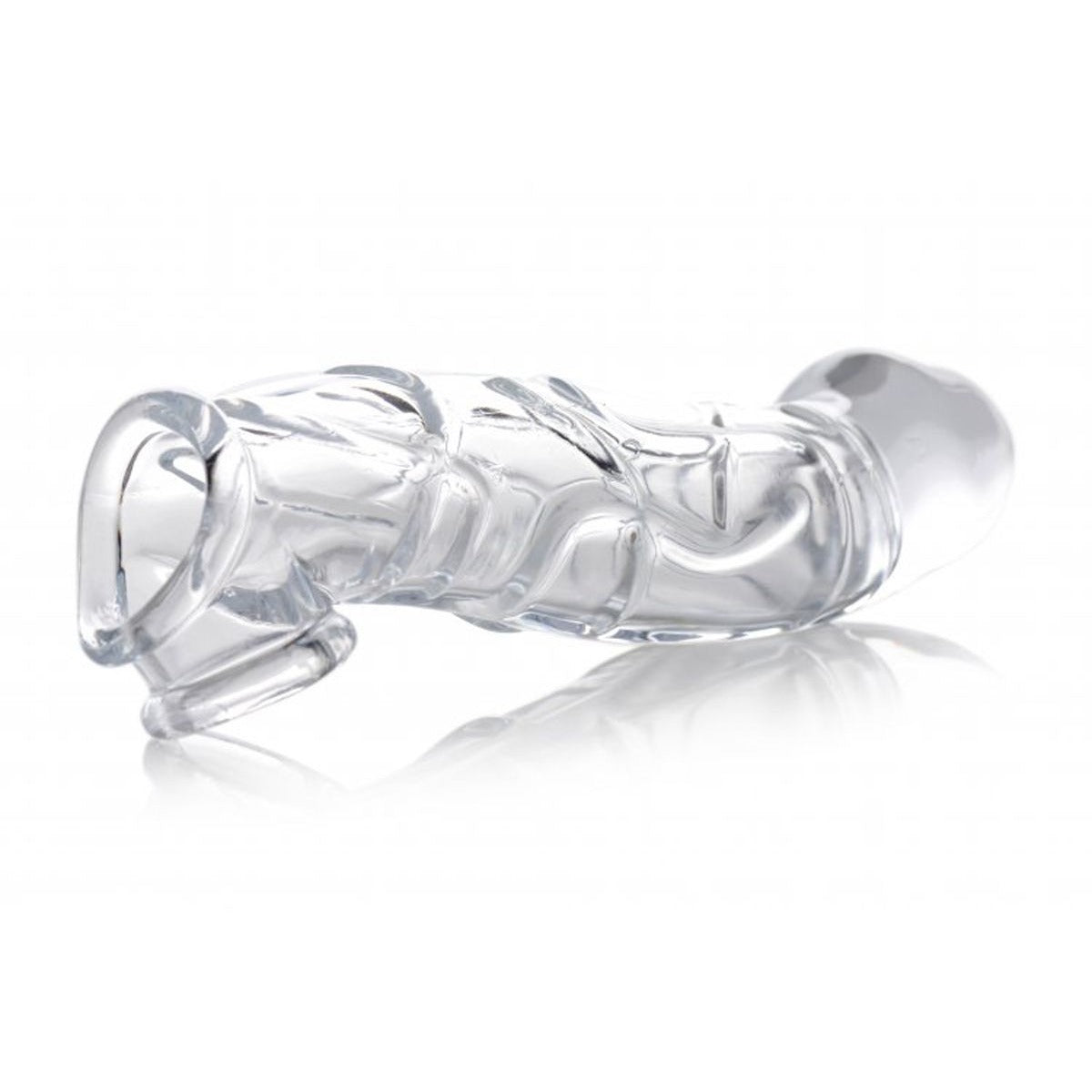 Size Matters - Clear Extender Curved Penis Sleeve
