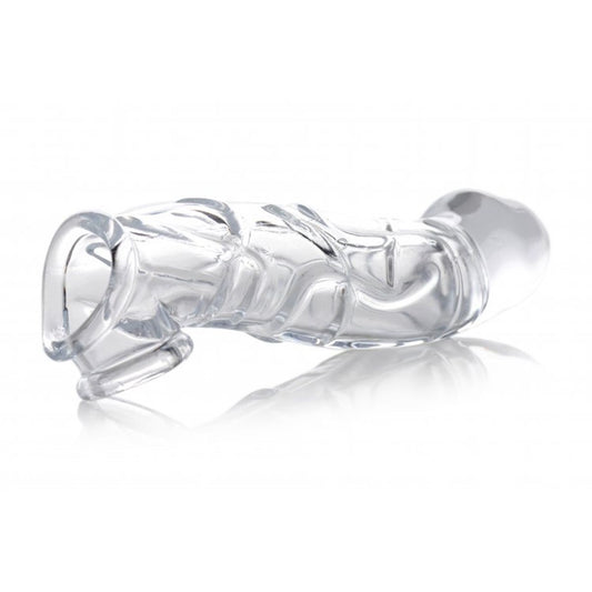 Size Matters - Clear Extender Curved Penis Sleeve
