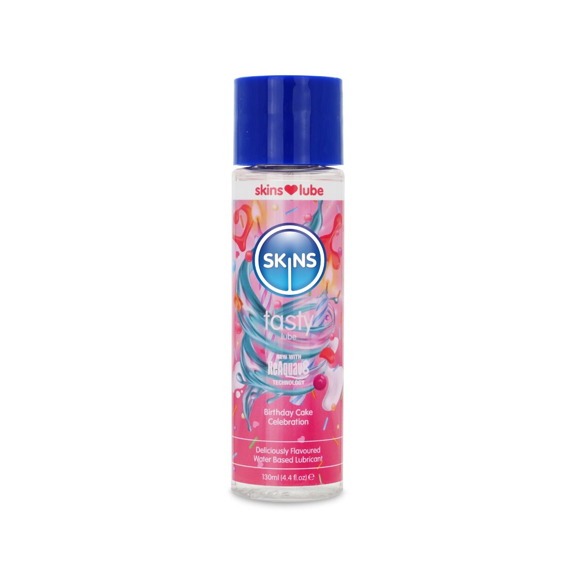 Birthday Cake Water Based Lubricant 4.4 fl oz (130ml) | Skins