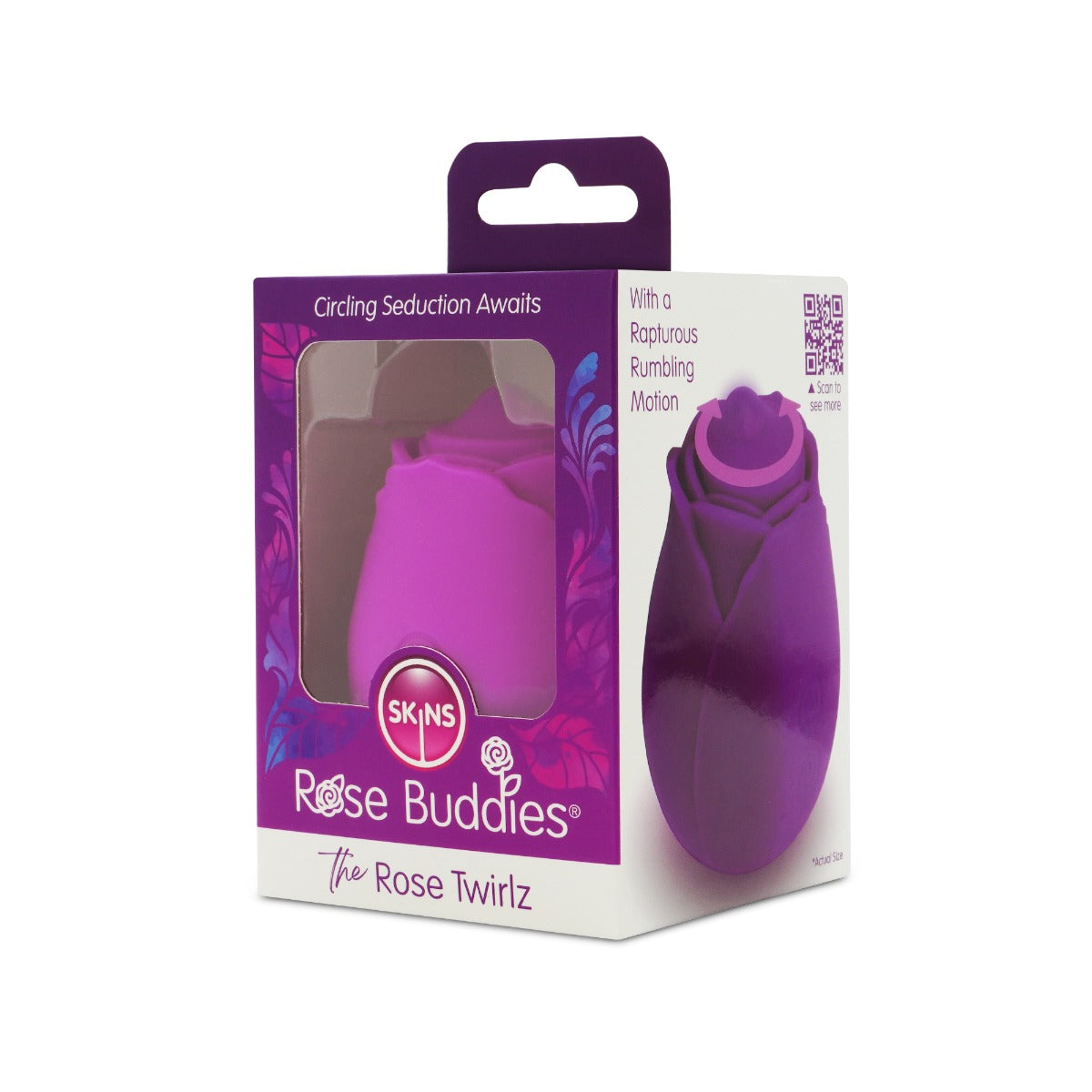 Skins Rose Buddies The Rose Twirlz Vibrator | Creative Conceptions