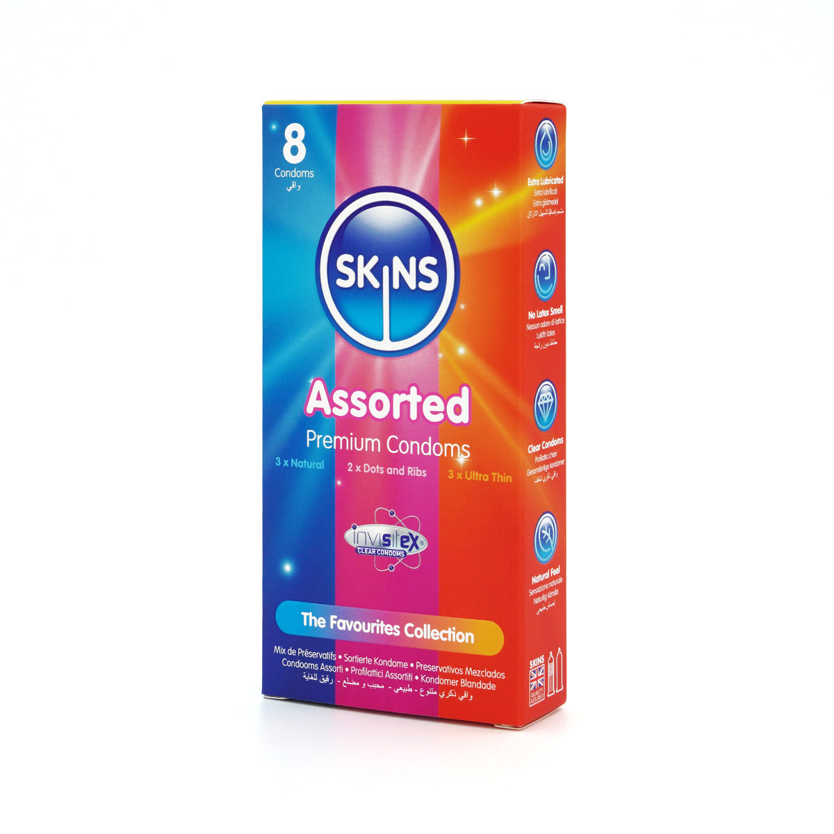 Condoms Assorted 8 Pack | Skins