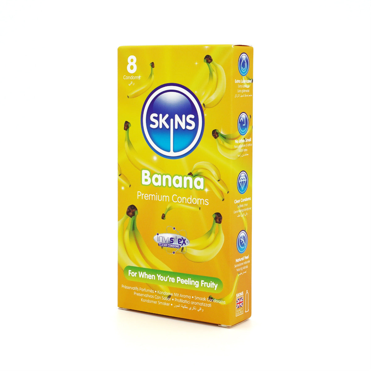 Condoms Banana 8 Pack | Skins