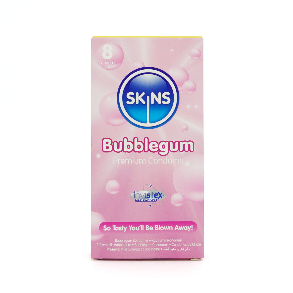 Condoms Bubblegum 8 Pack | Skins