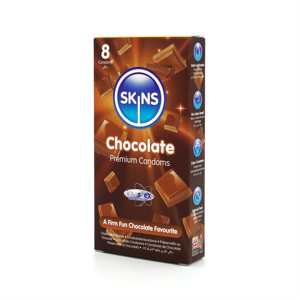 Condoms Chocolate 8 Pack | Skins