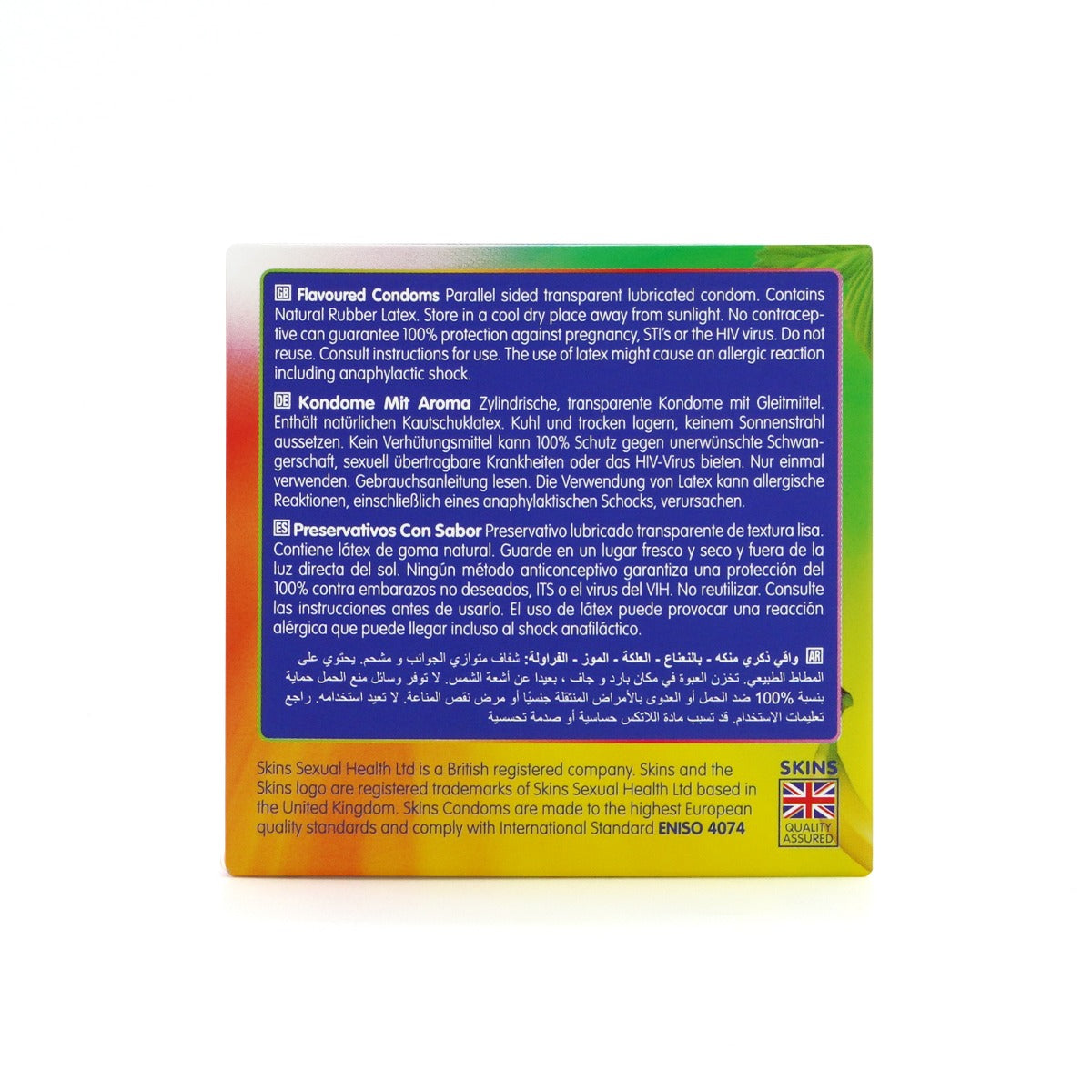 Condoms Flavours 4 Pack | Skins