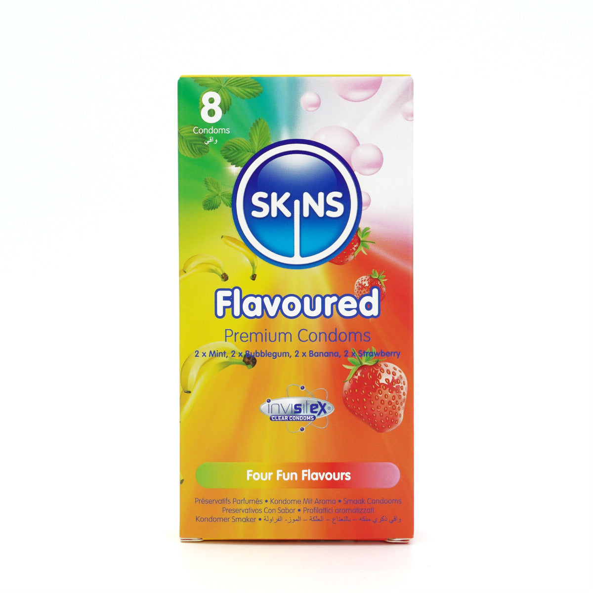 Condoms Flavours 8 Pack | Skins