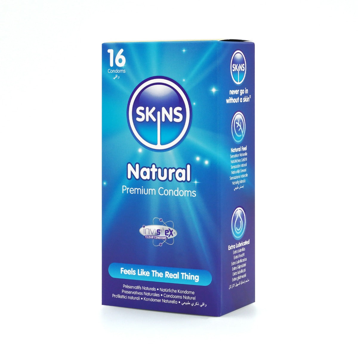 Condoms Natural 16 Pack | Skins