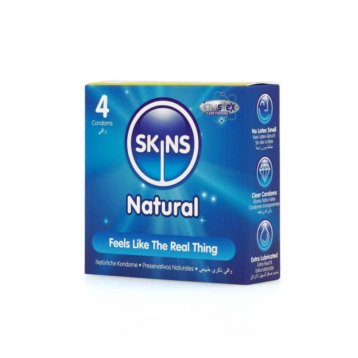 Condoms Natural 4 Pack | Skins