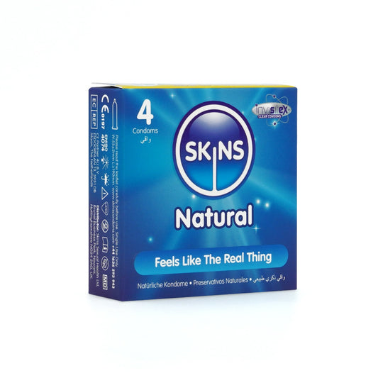 Condoms Natural 4 Pack | Skins