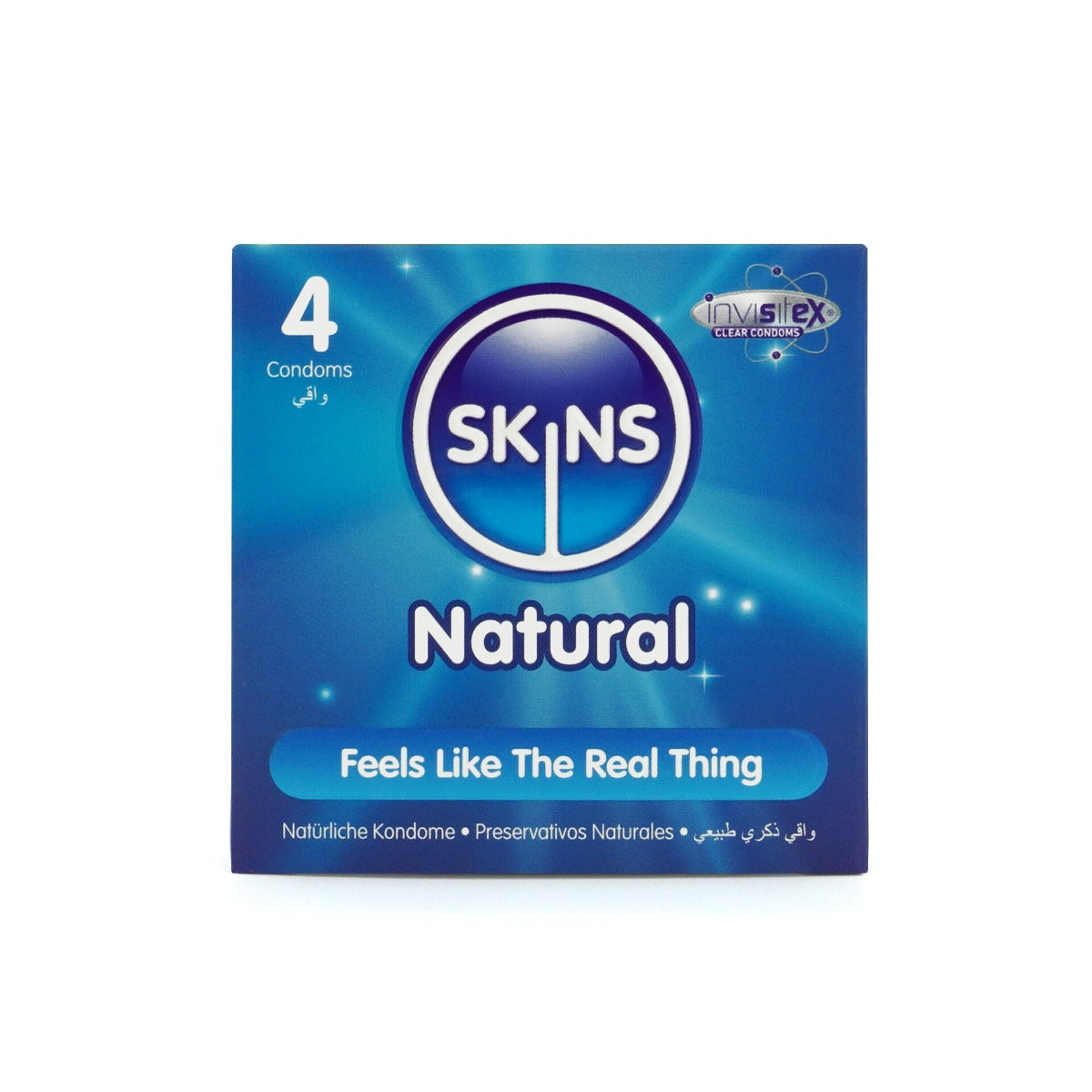Condoms Natural 4 Pack | Skins