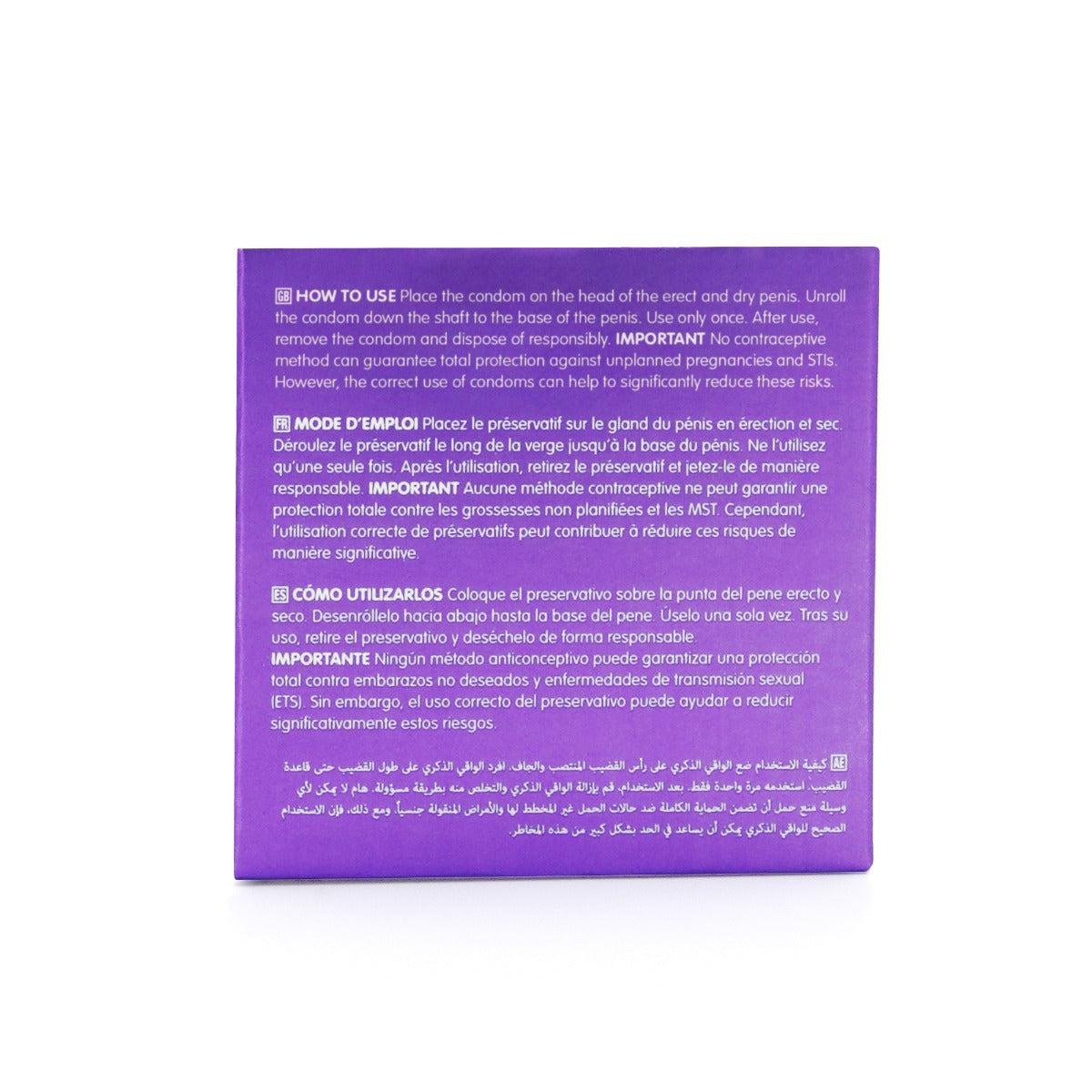 Condoms Non-Latex XL 4 Pack | Skins