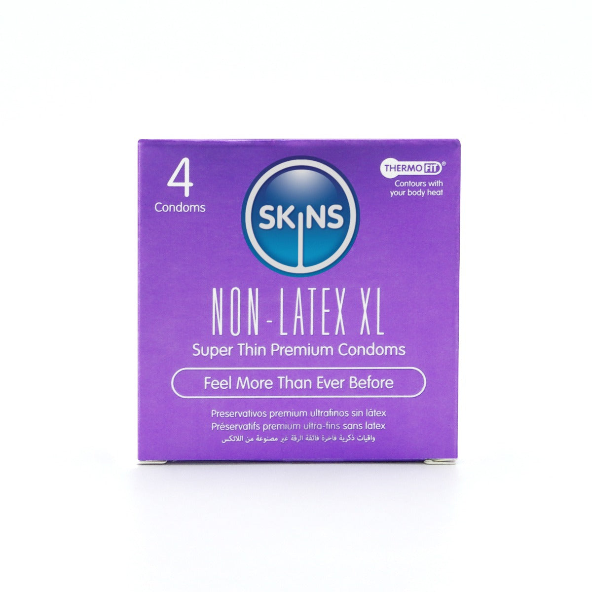 Skins Condoms Non - Latex XL 4 Pack