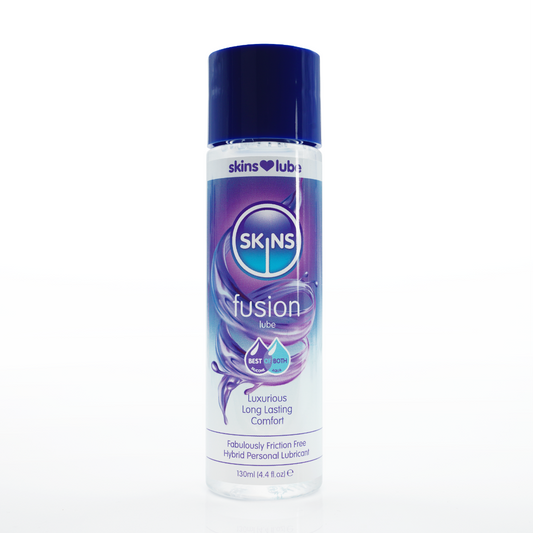 Fusion Hybrid Silicone and Water Based Lubricant 4.4 fl oz | Skins