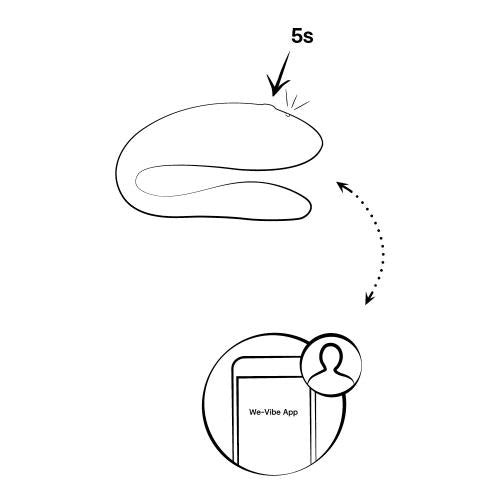 Sync Lite App Couples Vibrator | We-Vibe