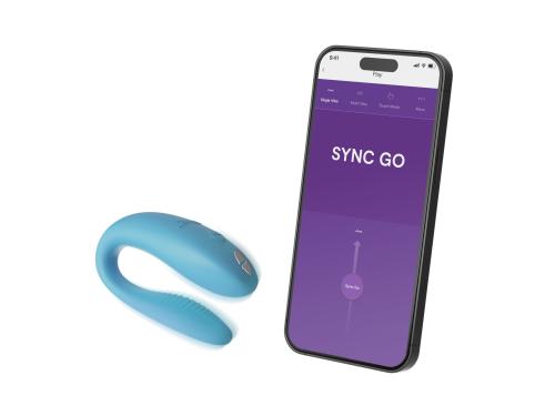 Sync Go App Couples Vibrator | We-Vibe — Turquoise
