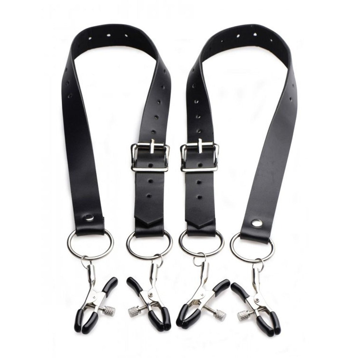 Spread Labia Spreader Straps with Clamps | Master Series