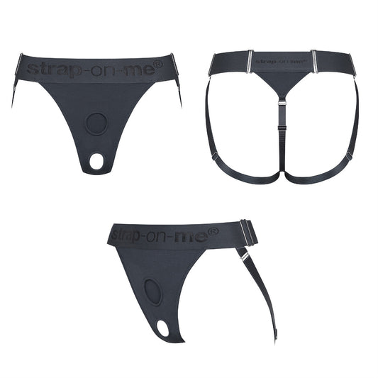 Unique Harness Grey One | Strap On Me
