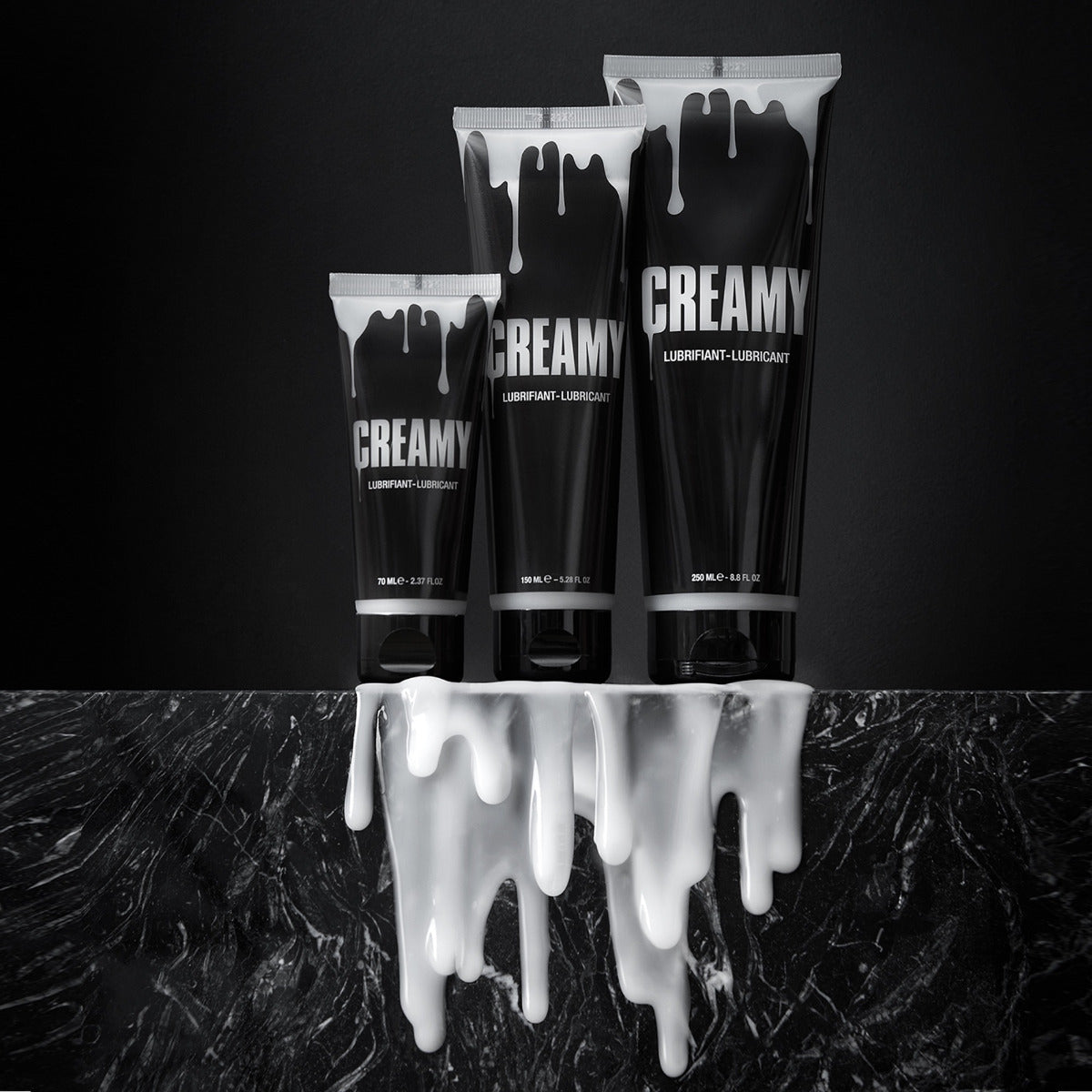 Creamy Real Fake Sperm Lubricant 250 ml/8.8fl oz | Strap On Me