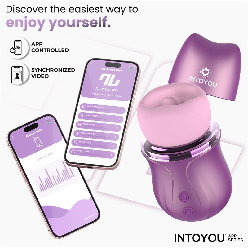 Suvi Licking, Suction and Vibration Stimulator with App | Intoyou