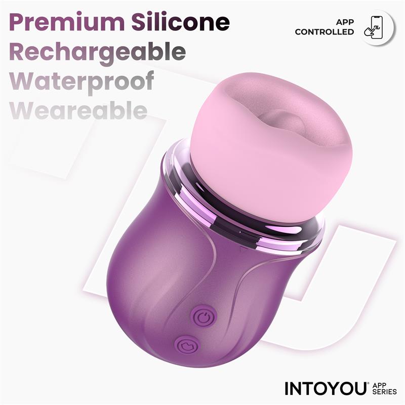 Suvi Licking, Suction and Vibration Stimulator with App | Intoyou
