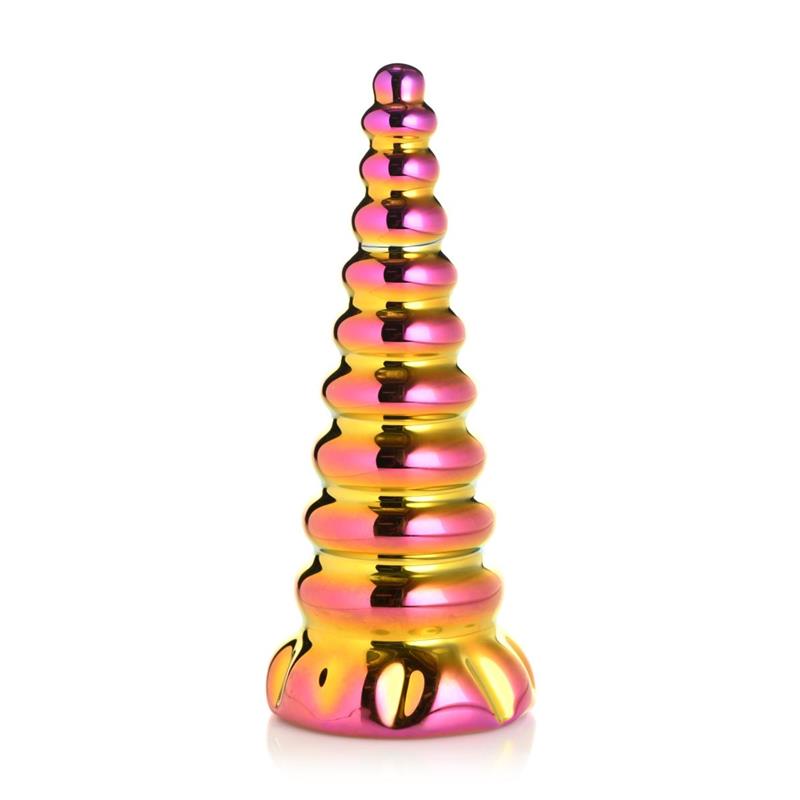 Twilight Rainbow Glass Dildo | Creature Cocks
