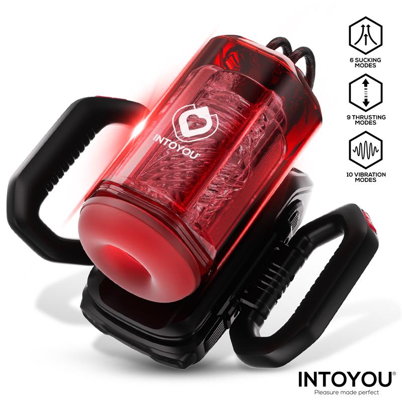 Vexor 3-in-1 Sucking, Thrusting and Vibrating Masturbator | Intoyou