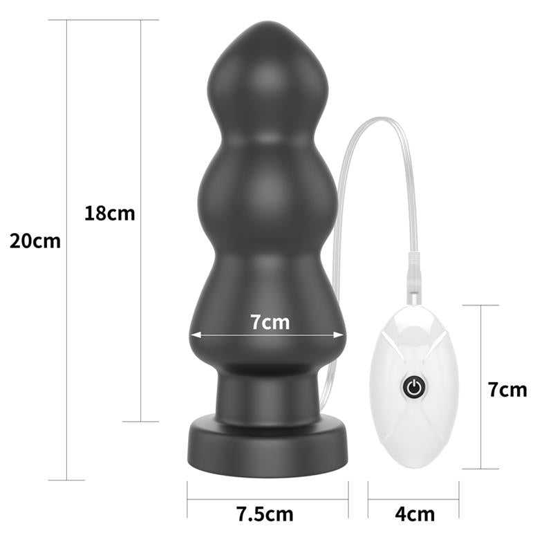 Backdoor Baton Anal Vibrator | Zero Tolerance
