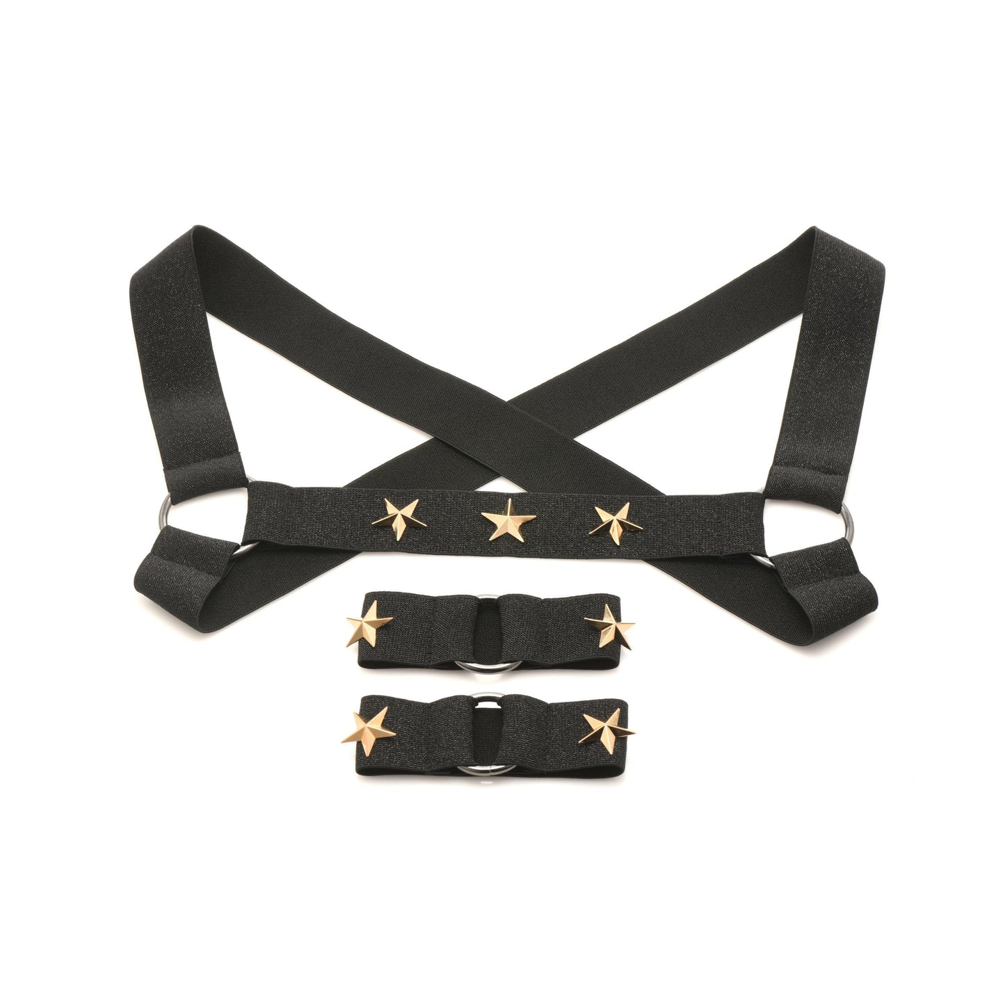XR Brands Chest Harness with Armbands | Master Series
